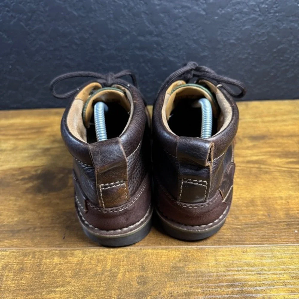 Clarks Cotrell Rise 261196197080 Brown Leather Ankle Chukka Boots‎ Mens Size 9